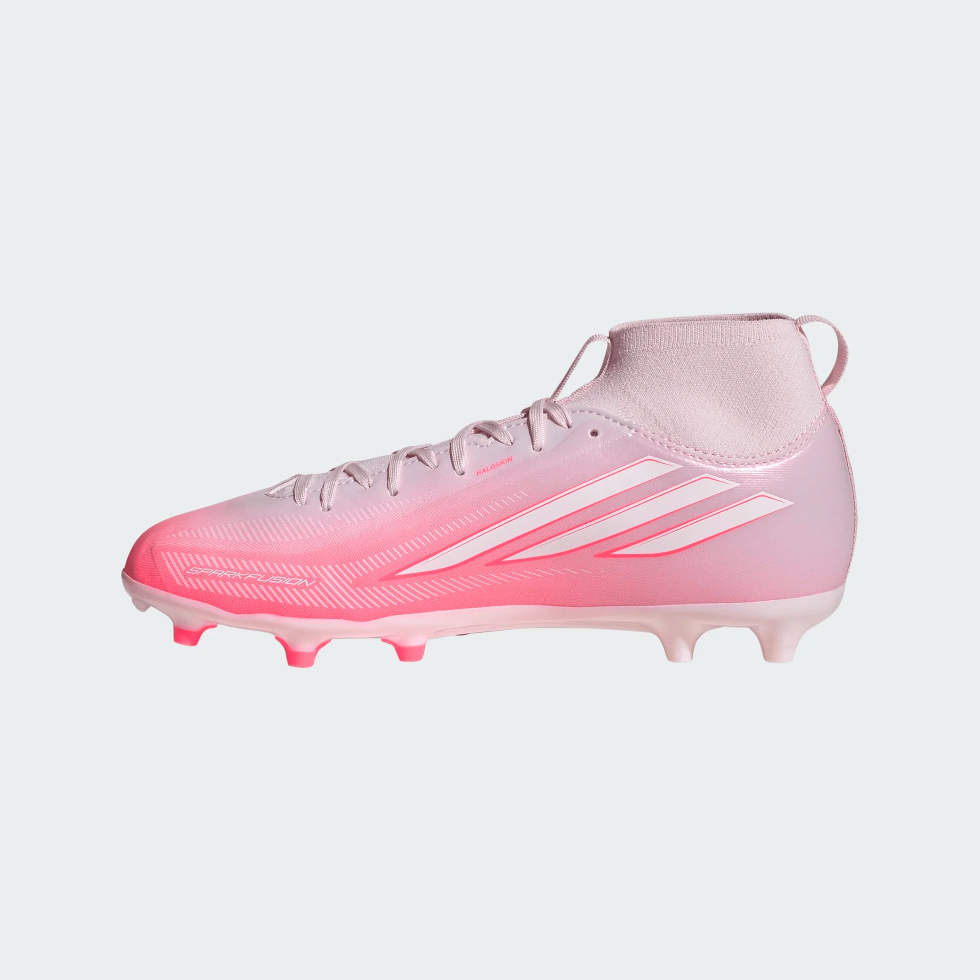 ADIDAS F50 Sparkfusion League Mid Cut Firm Ground / Artificial Grass Football Boots Kids - KK1357 by Adidas | Available at Niky's Sports