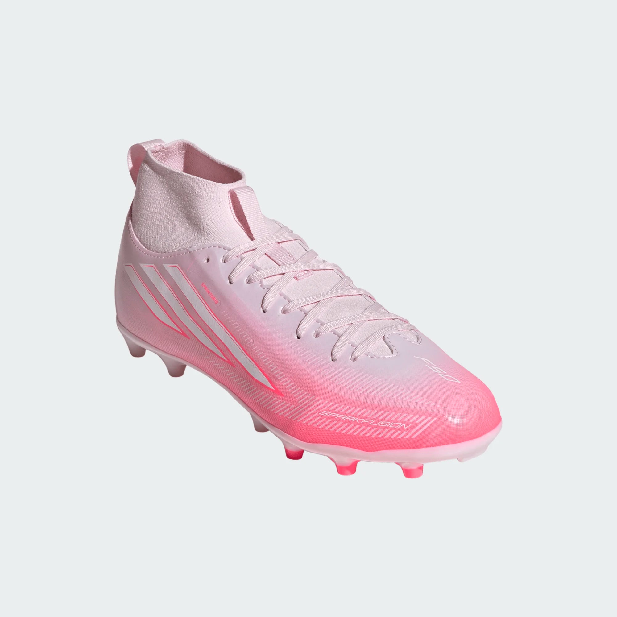 ADIDAS F50 Sparkfusion League Mid Cut Firm Ground / Artificial Grass Football Boots Kids - KK1357 by Adidas | Available at Niky's Sports