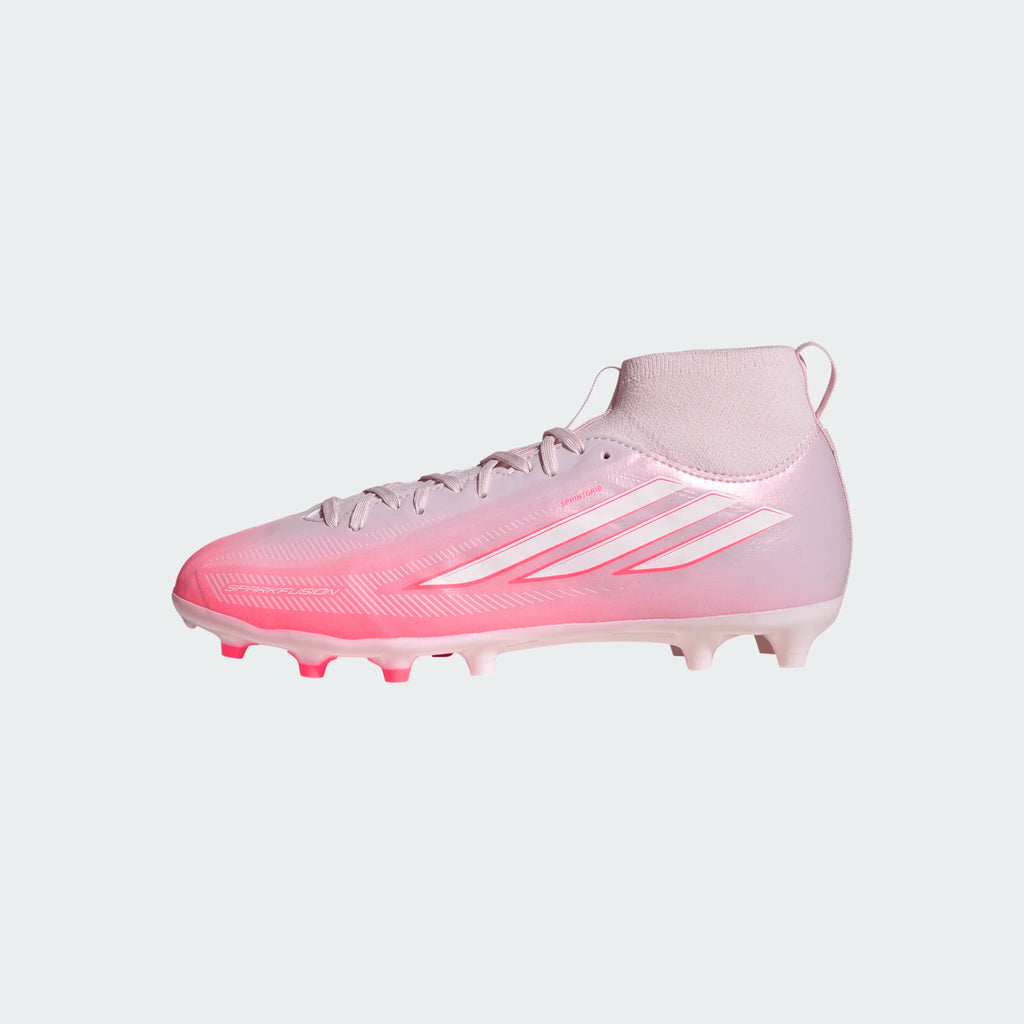 ADIDAS F50 Sparkfusion League Mid Cut Firm Ground / Artificial Grass Football Boots Kids - KK1357 by Adidas | Available at Niky's Sports