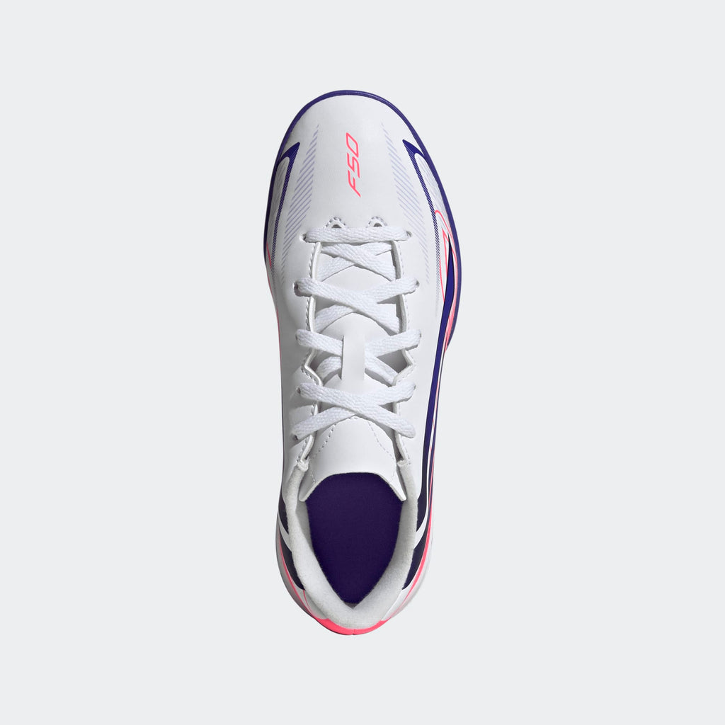 adidas F50 Hyperfast Club TURF SOCCER SHOES Kids - KK1368-ADIDAS by adidas | Available at Niky's Sports