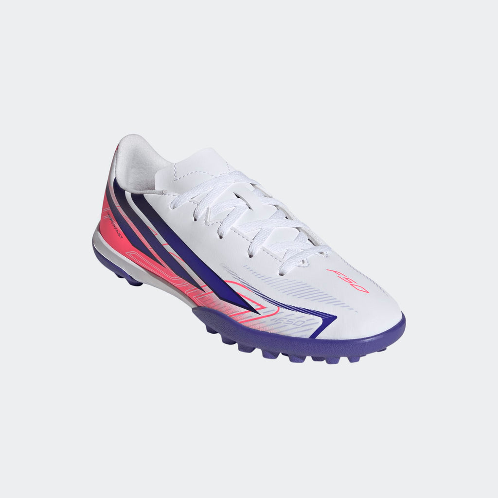 adidas F50 Hyperfast Club TURF SOCCER SHOES Kids - KK1368-ADIDAS by adidas | Available at Niky's Sports