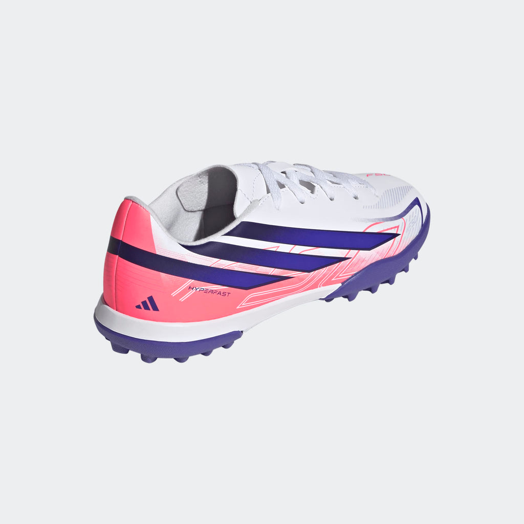 adidas F50 Hyperfast Club TURF SOCCER SHOES Kids - KK1368-ADIDAS by adidas | Available at Niky's Sports