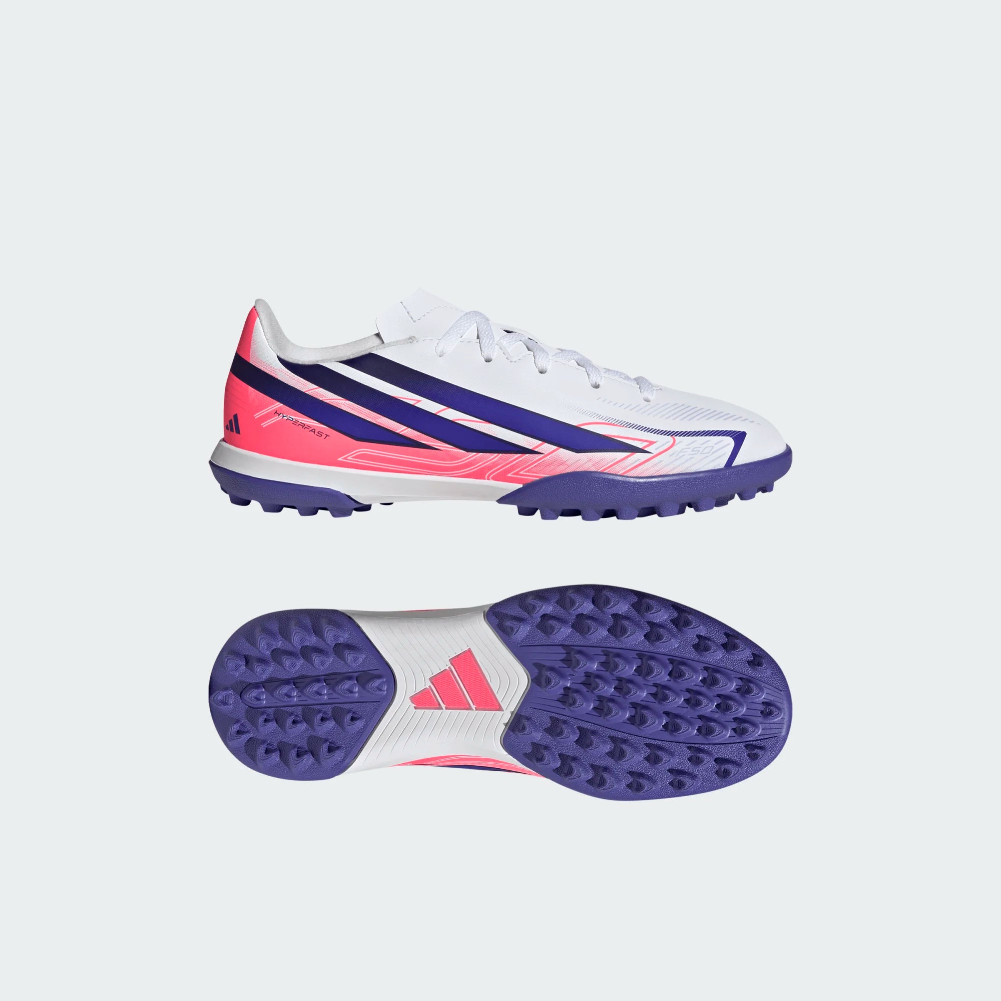 ADIDAS F50 Hyperfast Club Turf Football Boots Kids