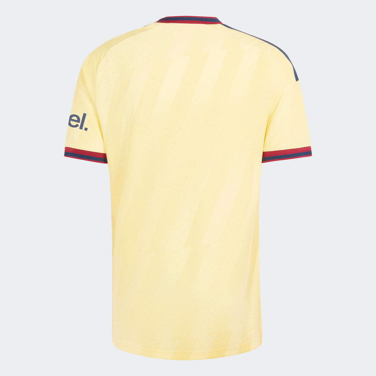 adidas Arsenal FC 26/27 Third Authentic Jersey in Almost Yellow – Photography Back Center View