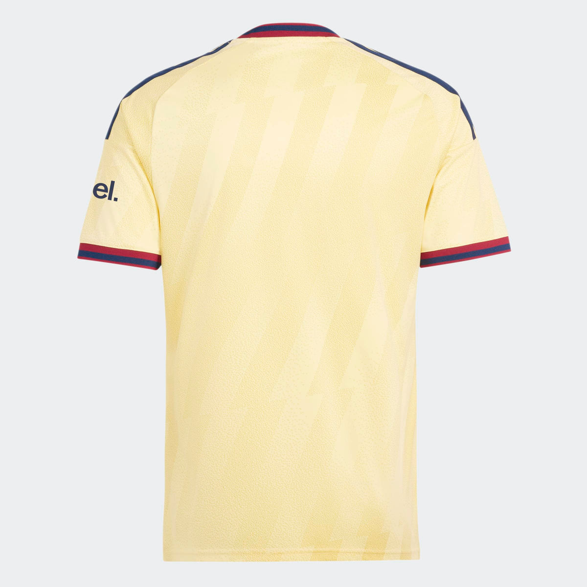 adidas Arsenal FC 26/27 Third Jersey in Almost Yellow – Photography Back Center View