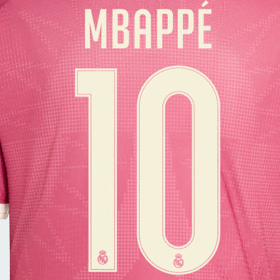 Mbappe #10 Real Madrid Third UCL Name Set 2026