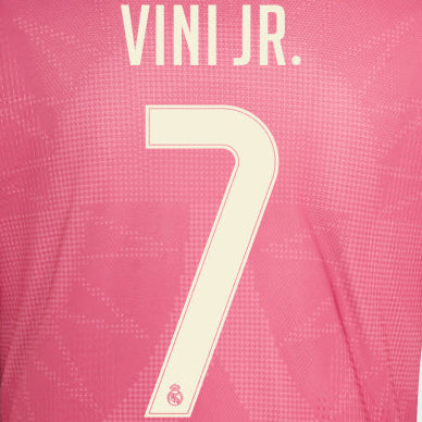 Vini Jr #7 Real Madrid Third UCL Name Set 2026
