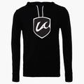 Breakers Sponge Fleece Hoodie Black - LAB-3719BLKWHT-BELLA CANVAS by Bella Canvas | Available at Niky's Sports