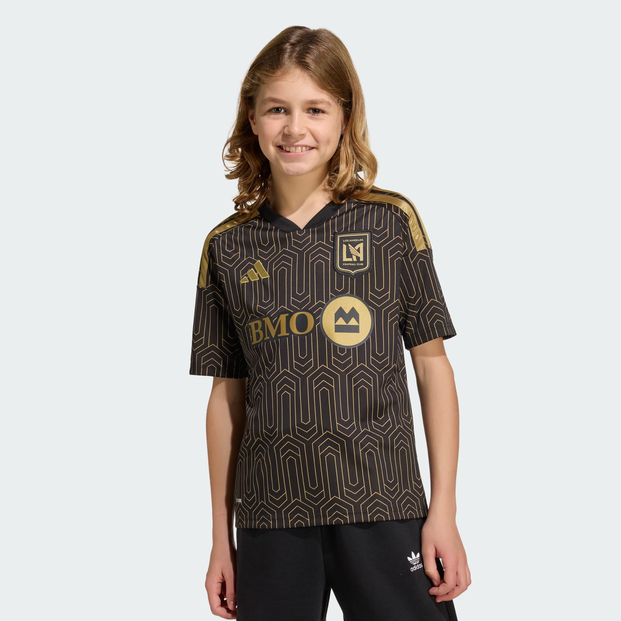 adidas LAFC 26/27 Home Kids Son #7 Jersey - JL6808 S7 by adidas | Available at Niky's Sports