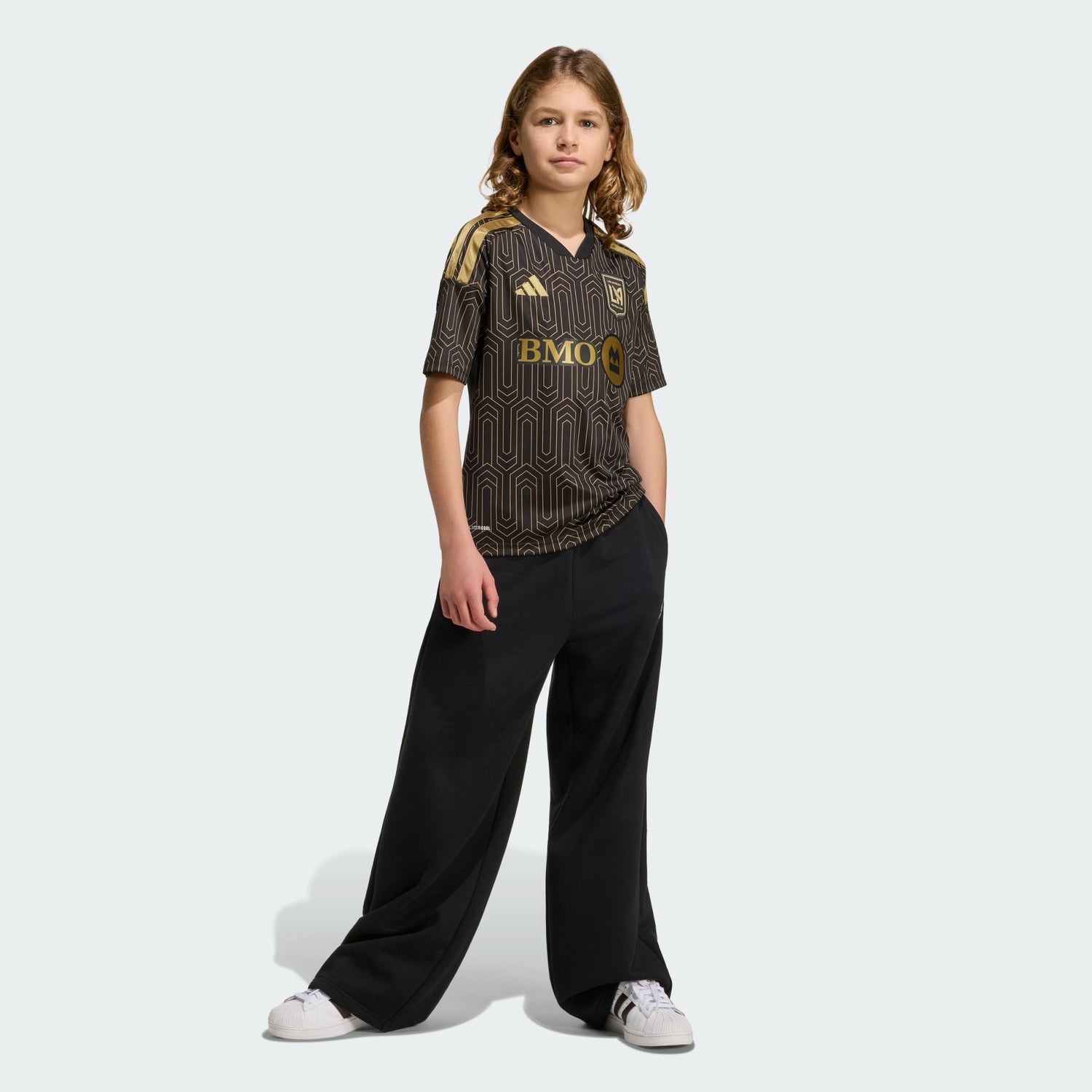 adidas LAFC 26/27 Home Kids Son #7 Jersey - JL6808 S7 by adidas | Available at Niky's Sports