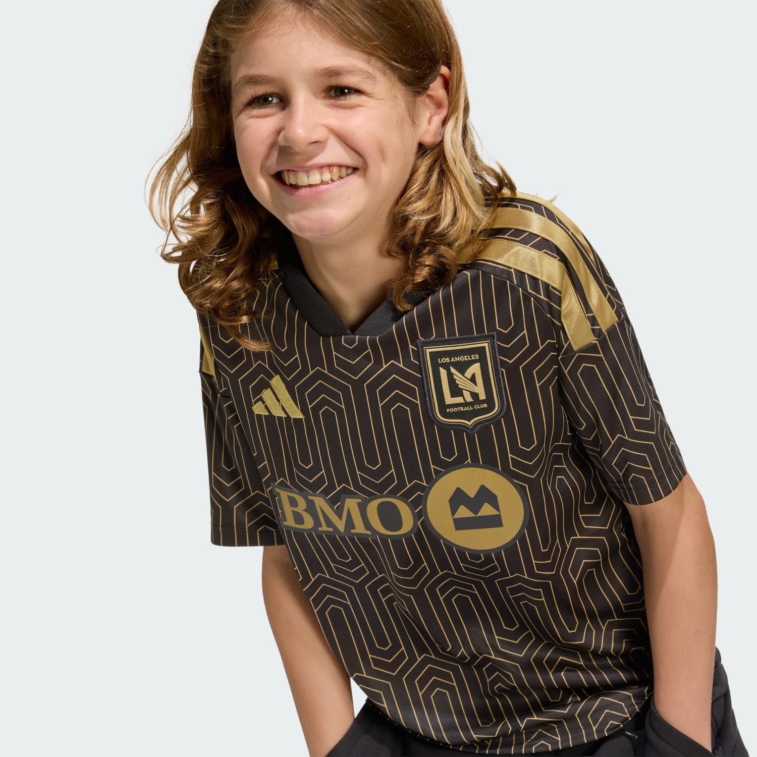 adidas LAFC 26/27 Home Kids Son #7 Jersey - JL6808 S7 by adidas | Available at Niky's Sports