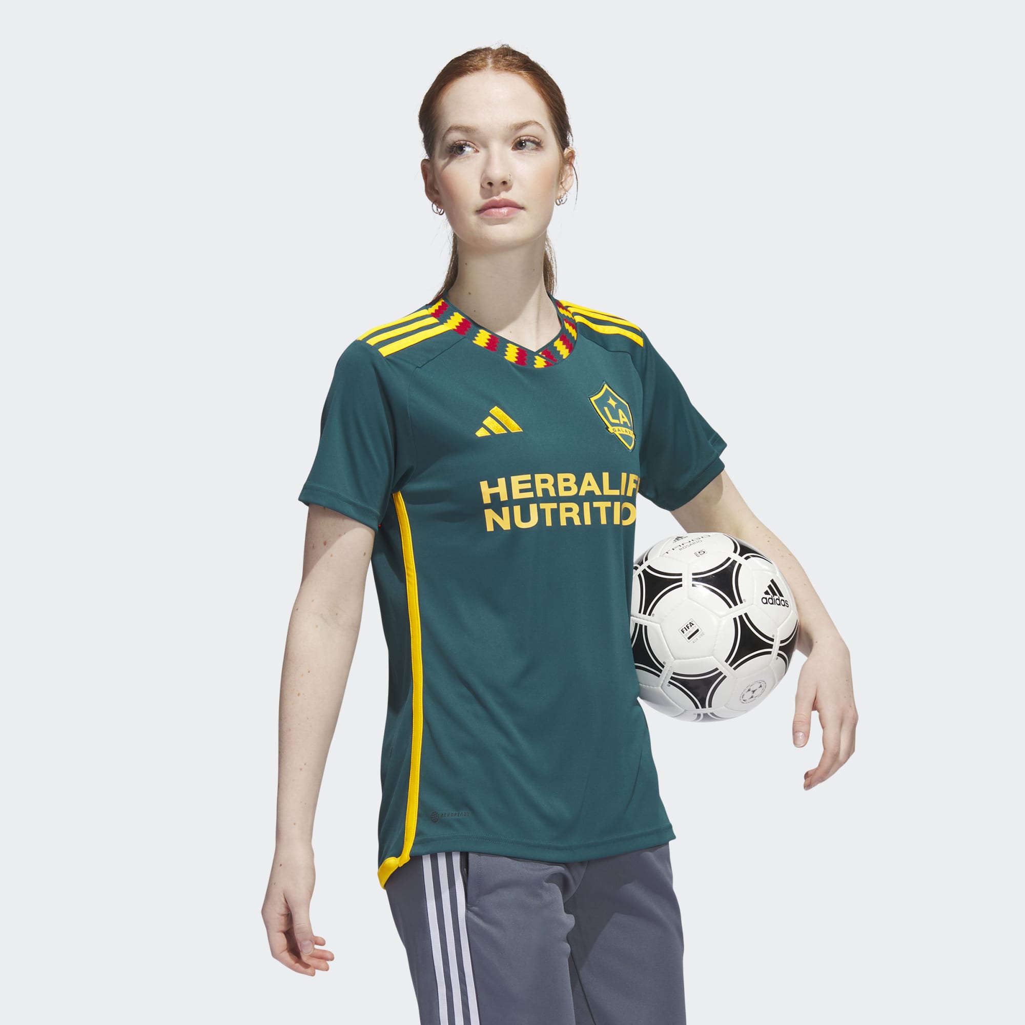 adidas LA GALAXY 23/24 AWAY Women's JERSEY - HU1410-ADIDAS by adidas | Available at Niky's Sports