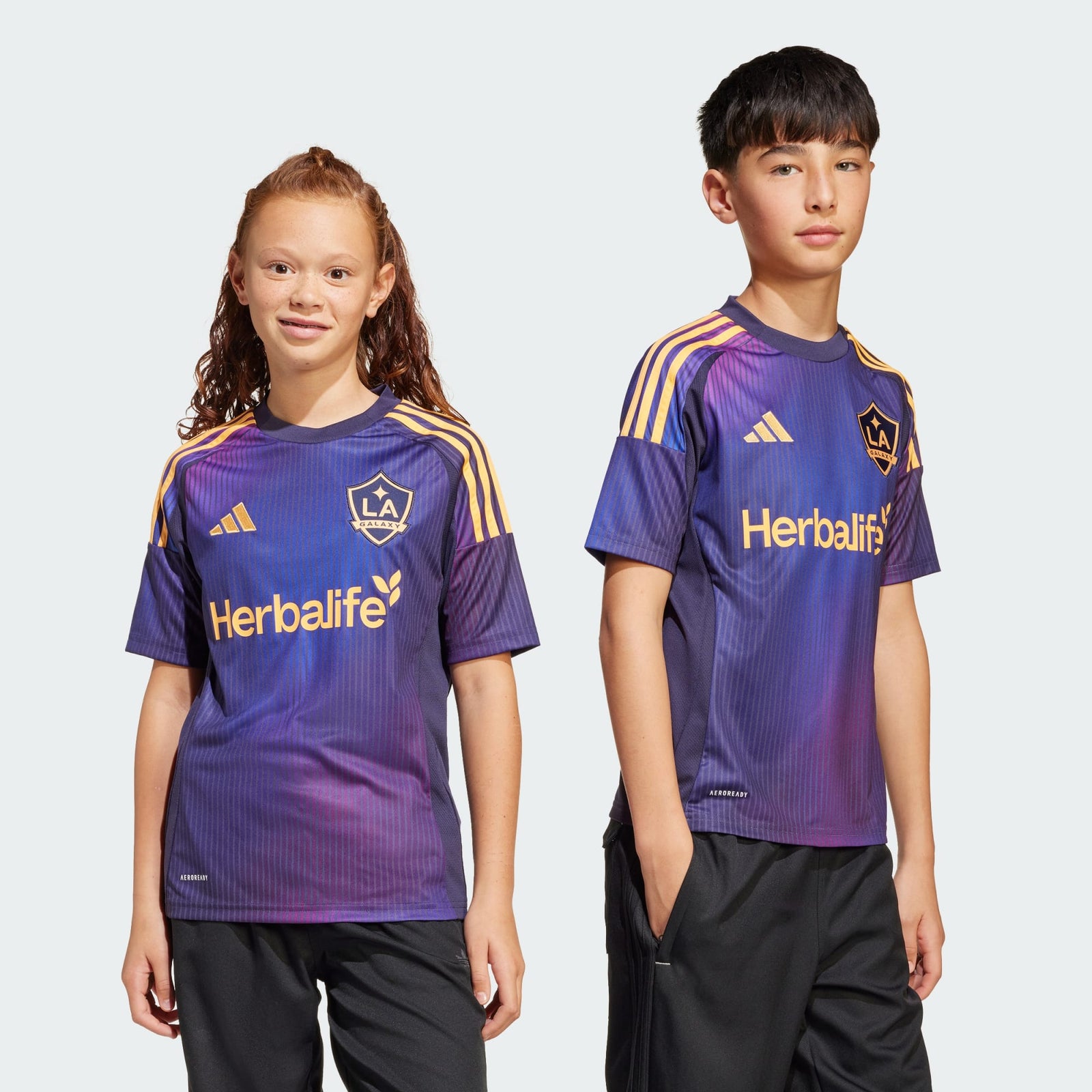 adidas LA Galaxy 25/26 Away Jersey Kids - IV9855-ADIDAS by adidas | Available at Niky's Sports