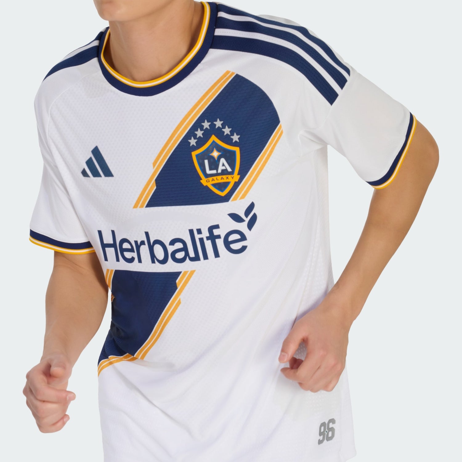 adidas LA Galaxy 26/27 Home Men's Authentic SoccerJersey - JL6819-ADIDAS by adidas | Available at Niky's Sports