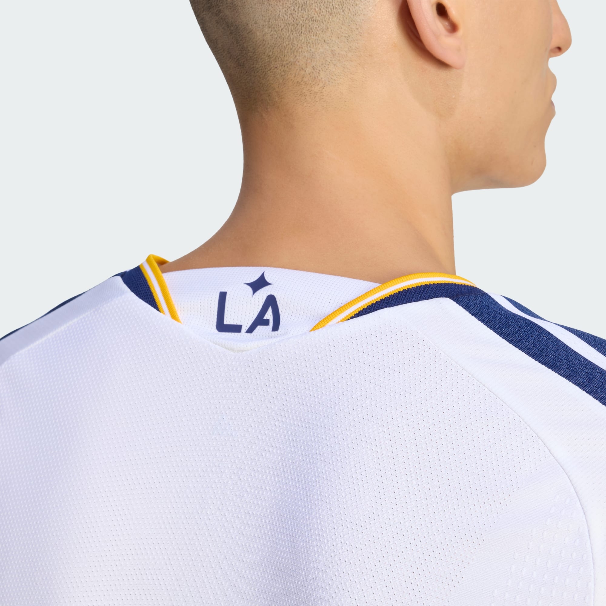 adidas LA Galaxy 26/27 Home Men's Authentic SoccerJersey - JL6819-ADIDAS by adidas | Available at Niky's Sports