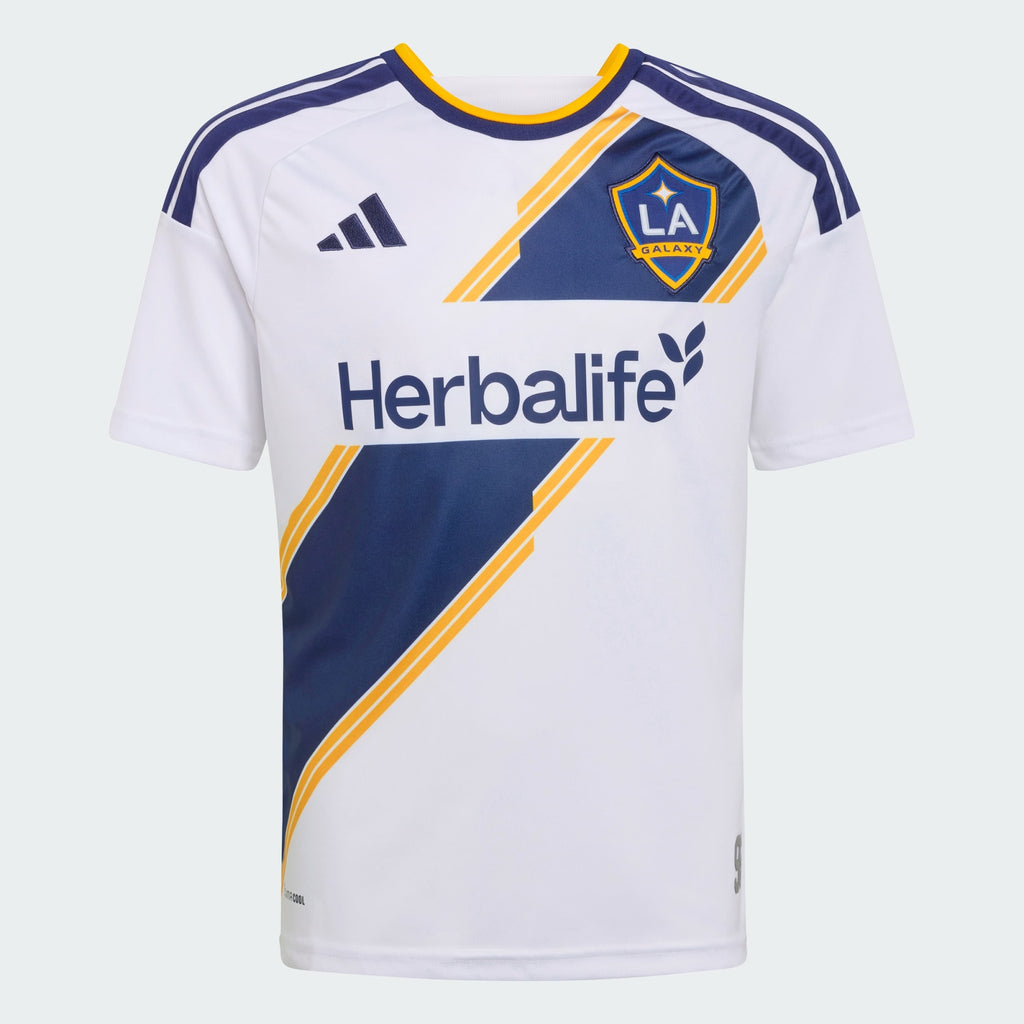 adidas LA Galaxy 26/27 Home Youth Stadium SoccerJersey - JL6812-ADIDAS by adidas | Available at Niky's Sports