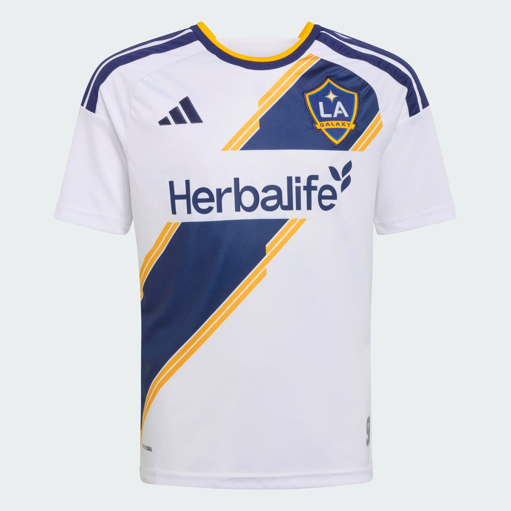 adidas LA Galaxy 26/27 Home Youth Stadium SoccerJersey - JL6812-ADIDAS by adidas | Available at Niky's Sports