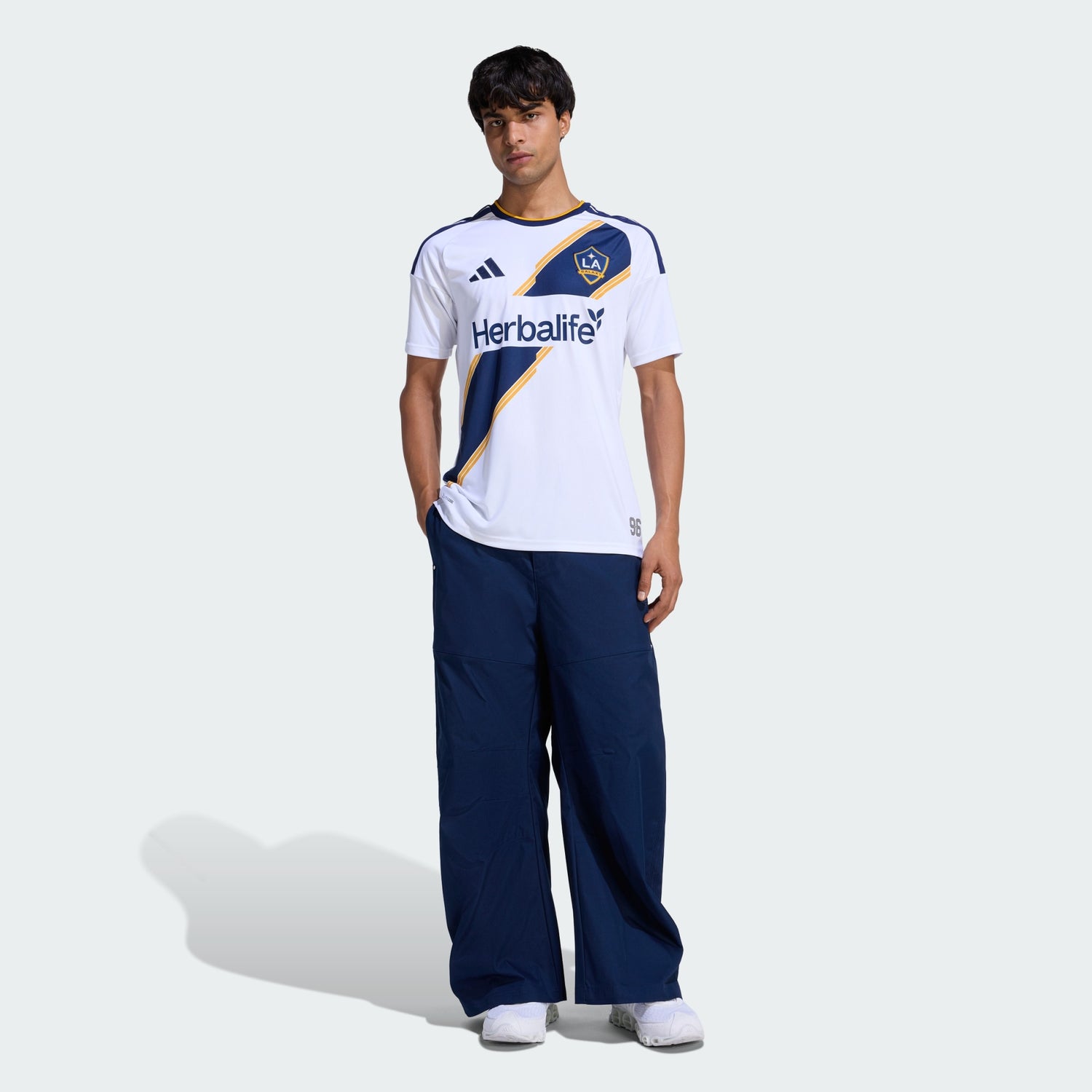 adidas LA Galaxy 26/27 Home Men's Stadium SoccerJersey - JL6810-ADIDAS by adidas | Available at Niky's Sports