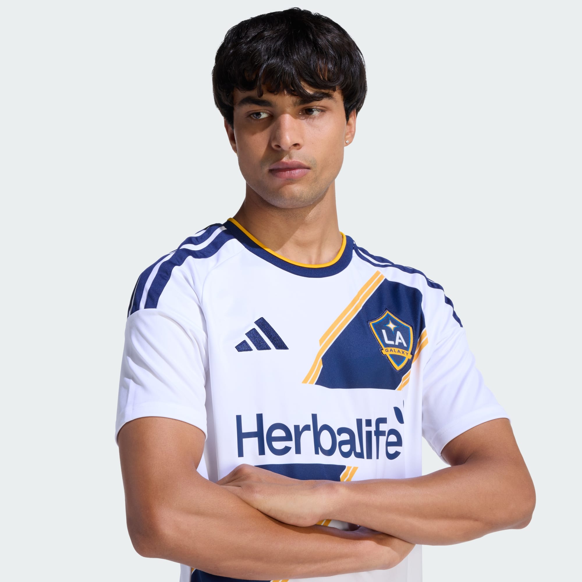 adidas LA Galaxy 26/27 Home Men's Stadium SoccerJersey - JL6810-ADIDAS by adidas | Available at Niky's Sports