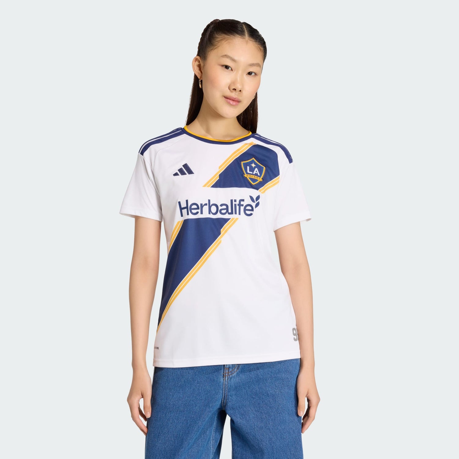 adidas LA Galaxy 26/27 Home Women's Stadium SoccerJersey - JL6811-ADIDAS by adidas | Available at Niky's Sports