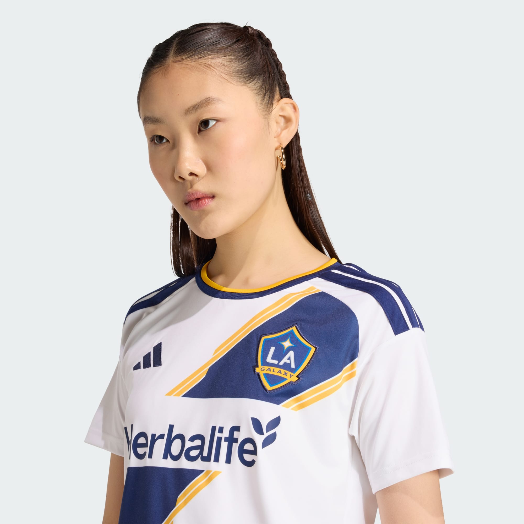 adidas LA Galaxy 26/27 Home Women's Stadium SoccerJersey - JL6811-ADIDAS by adidas | Available at Niky's Sports