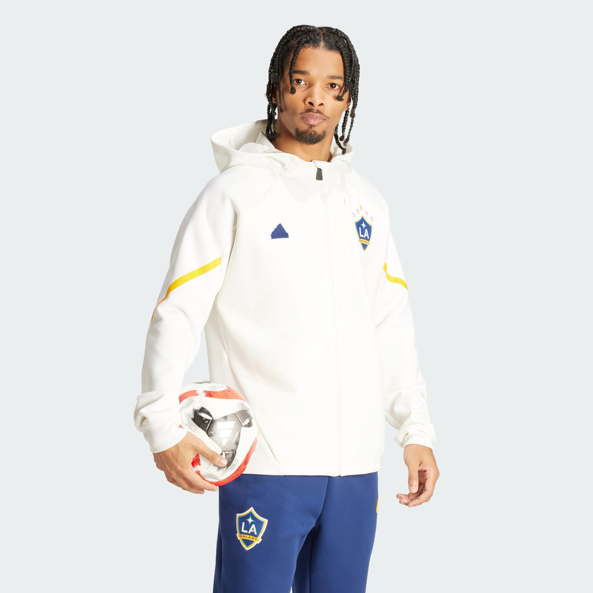 adidas LA GALAXY DESIGNED FOR GAMEDAY ANTHEM JACKET