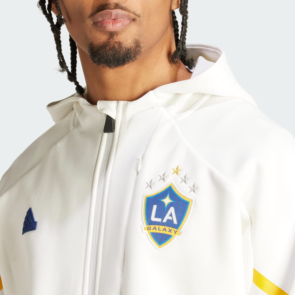 adidas LA GALAXY DESIGNED FOR GAMEDAY ANTHEM JACKET