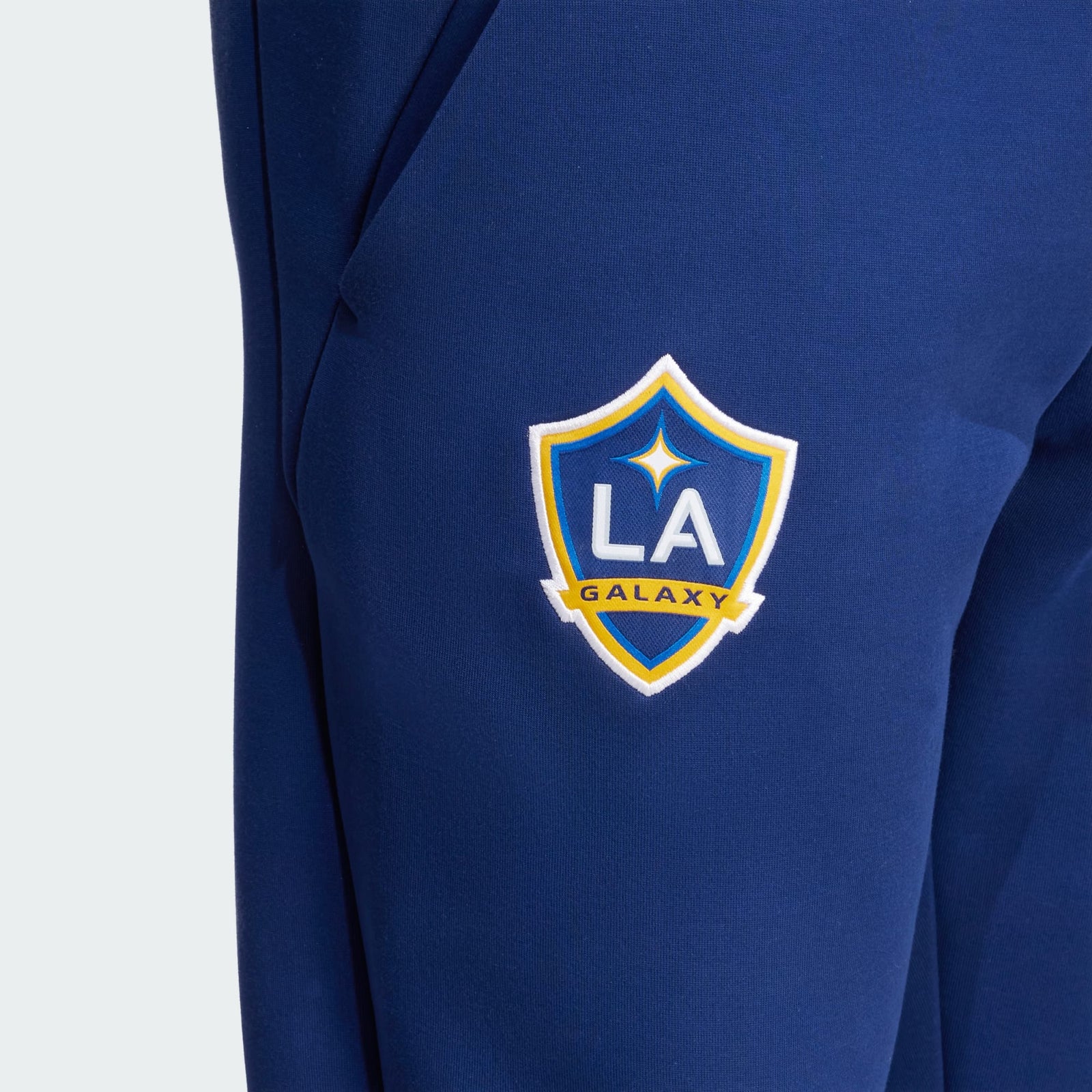 adidas LA GALAXY DESIGNED FOR GAMEDAY TRAVEL PANTS - IQ0713-ADIDAS by adidas | Available at Niky's Sports