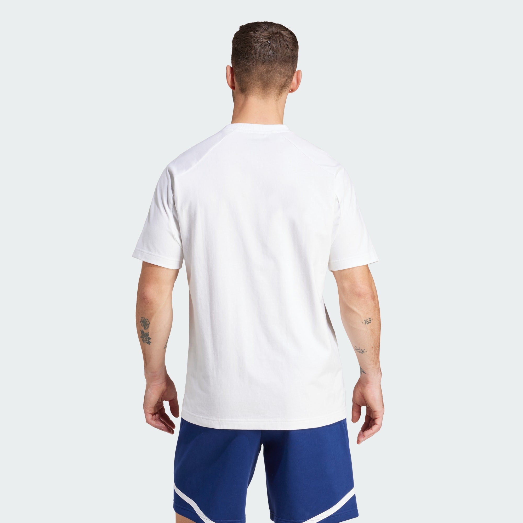 adidas LA GALAXY DESIGNED FOR GAMEDAY TRAVEL TEE - IQ0717-ADIDAS by adidas | Available at Niky's Sports