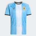 adidas Argentina Messi 26 men's jersey in light blue, flat front view
