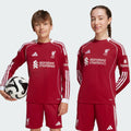 adidas Liverpool FC 25/26 Long Sleeve Home Jersey Kids - JV6437-ADIDAS by adidas | Available at Niky's Sports