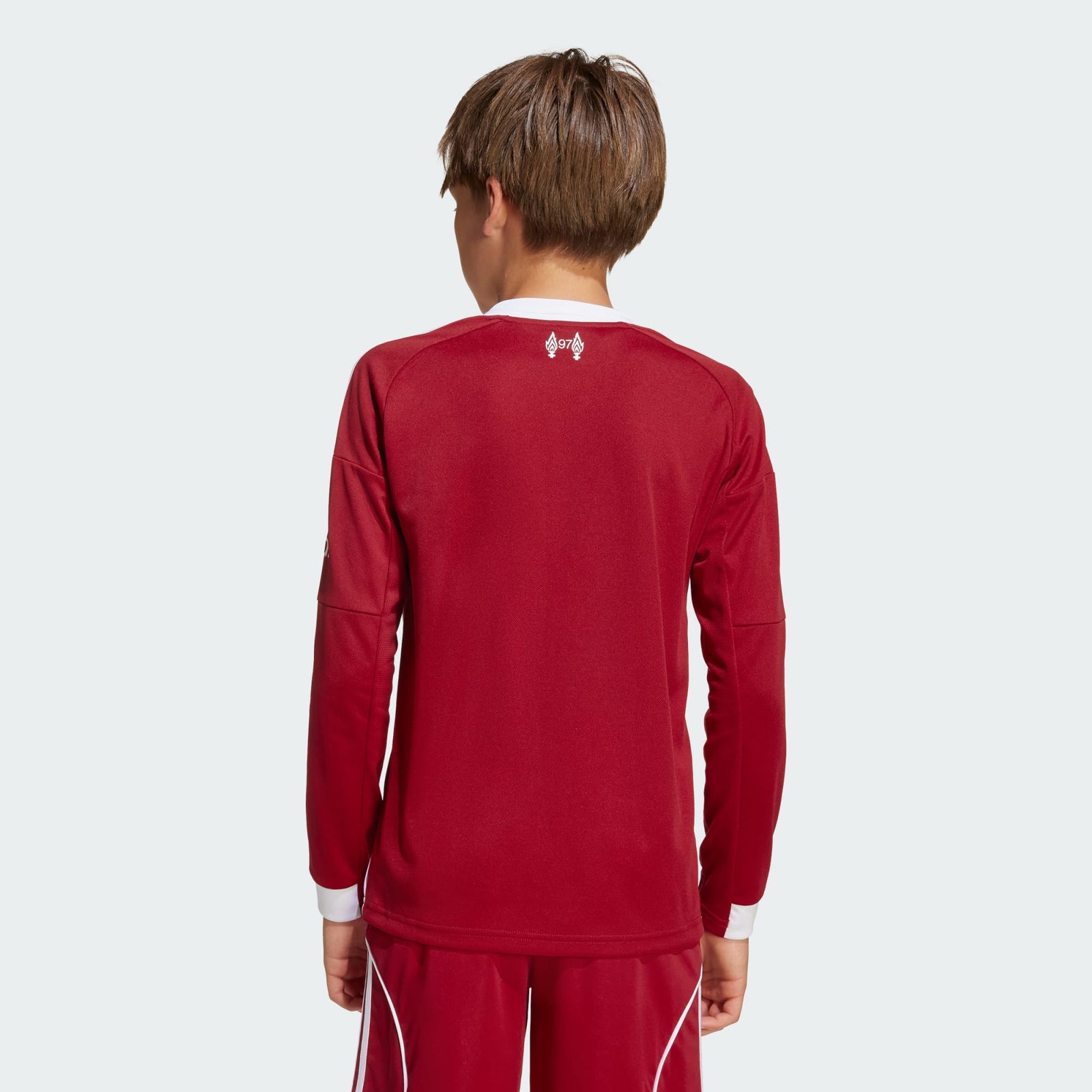 adidas Liverpool FC 25/26 Long Sleeve Home Jersey Kids - JV6437-ADIDAS by adidas | Available at Niky's Sports