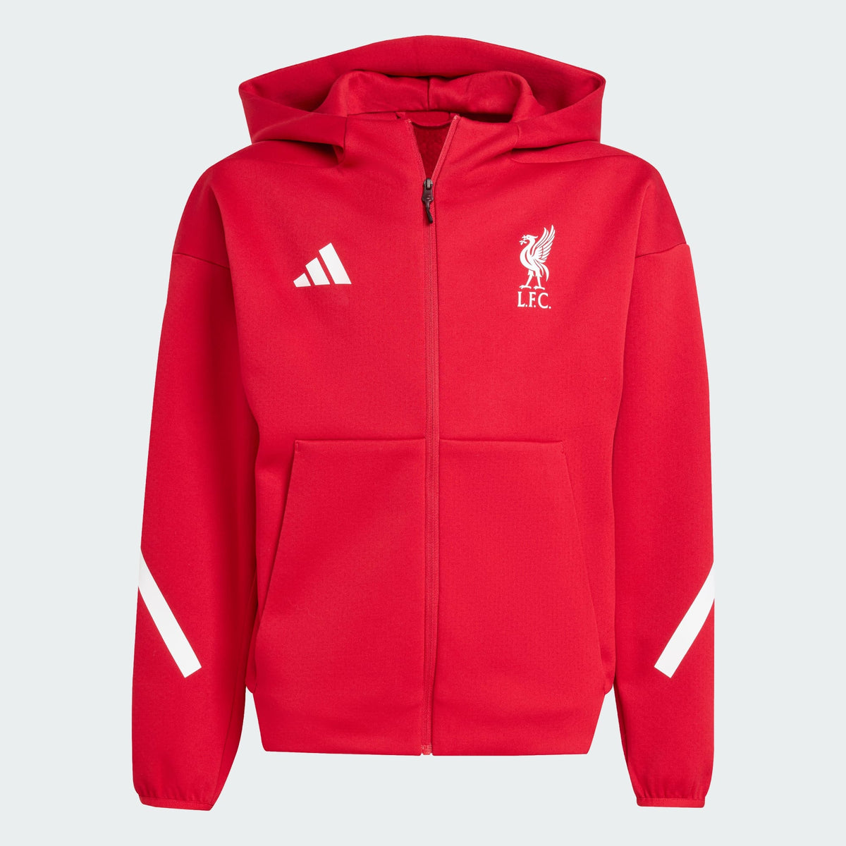 adidas Liverpool FC ADIDAS Z.N.E. Anthem Jacket Kids - JW5482-ADIDAS by adidas | Available at Niky's Sports