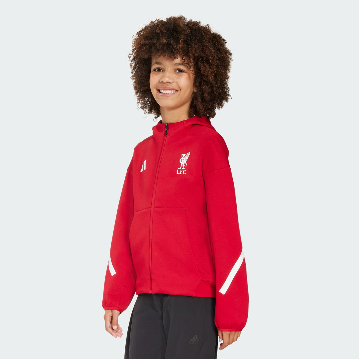 adidas Liverpool FC ADIDAS Z.N.E. Anthem Jacket Kids - JW5482-ADIDAS by adidas | Available at Niky's Sports