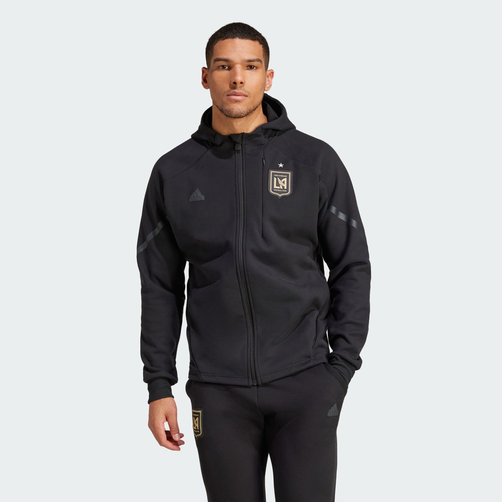 adidas LAFC DESIGNED FOR GAMEDAY ANTHEM JACKET - IQ0720-ADIDAS by adidas | Available at Niky's Sports