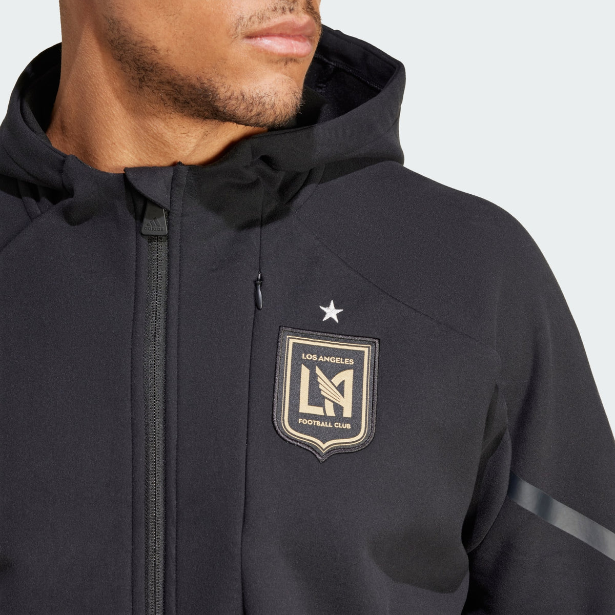 adidas LAFC DESIGNED FOR GAMEDAY ANTHEM JACKET - IQ0720-ADIDAS by adidas | Available at Niky's Sports