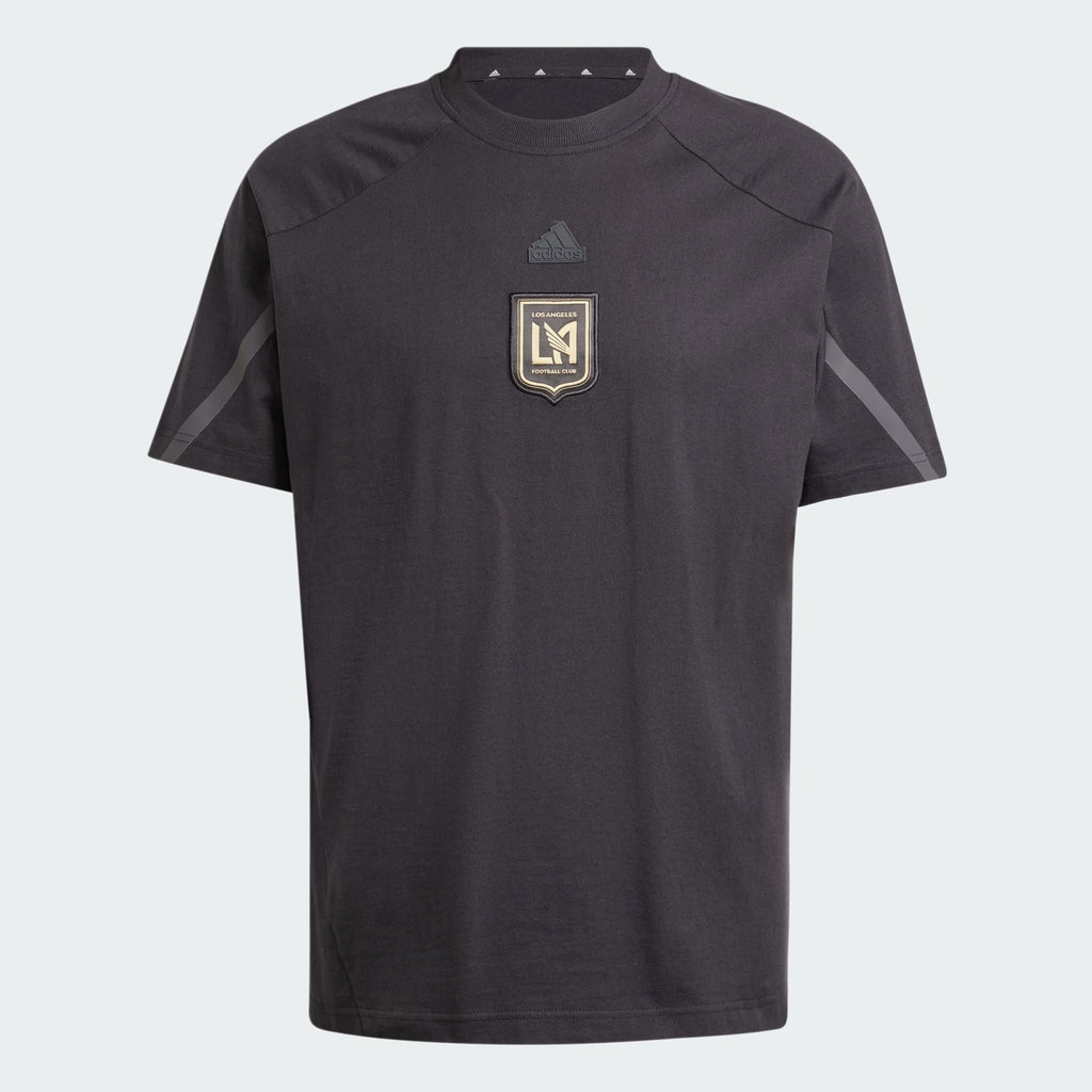 adidas LAFC DESIGNED FOR GAMEDAY TRAVEL TEE - IQ0718-ADIDAS by adidas | Available at Niky's Sports