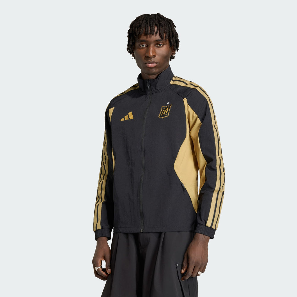 adidas Los Angeles FC Men's Anthem Jacket - KS8421-ADIDAS by adidas | Available at Niky's Sports