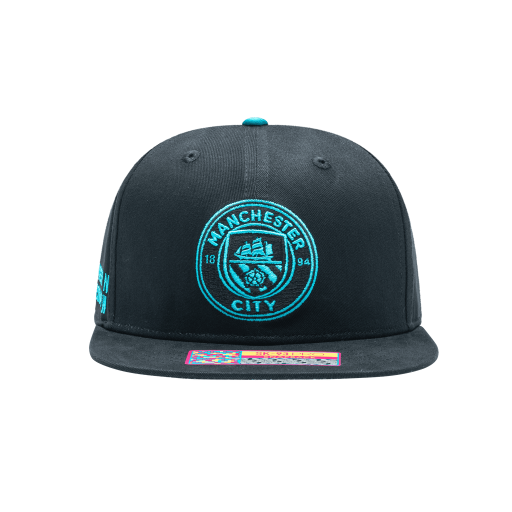Fan Ink Man City Locale Snapback Hat - MAN-2093-5664-FAN INK by Fan Ink | Available at Niky's Sports