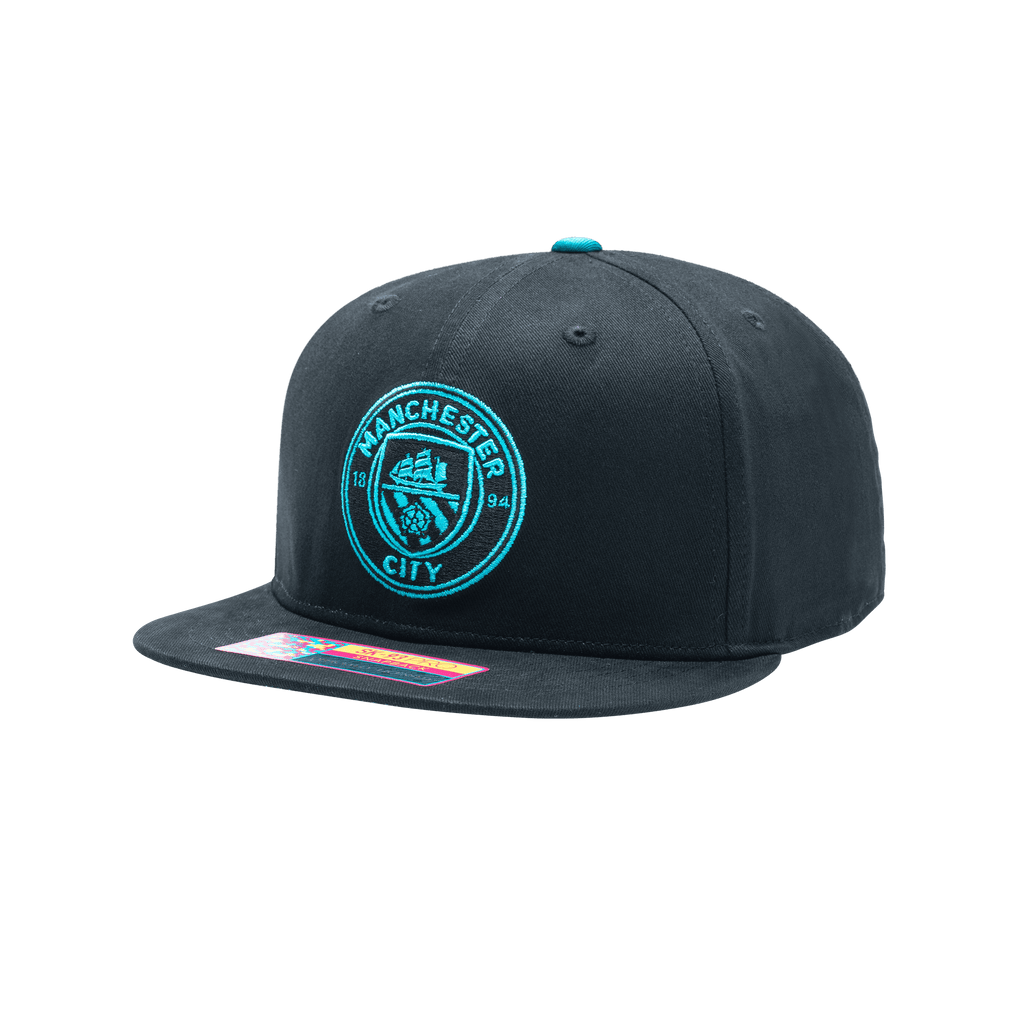 Fan Ink Man City Locale Snapback Hat - MAN-2093-5664-FAN INK by Fan Ink | Available at Niky's Sports