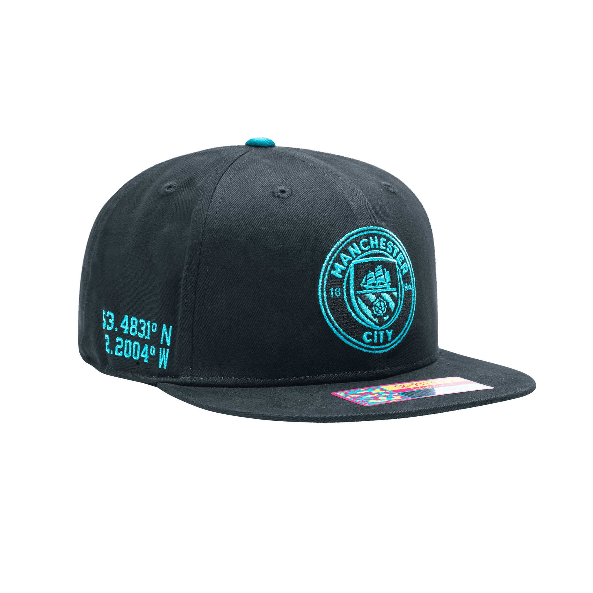 Fan Ink Man City Locale Snapback Hat - MAN-2093-5664-FAN INK by Fan Ink | Available at Niky's Sports