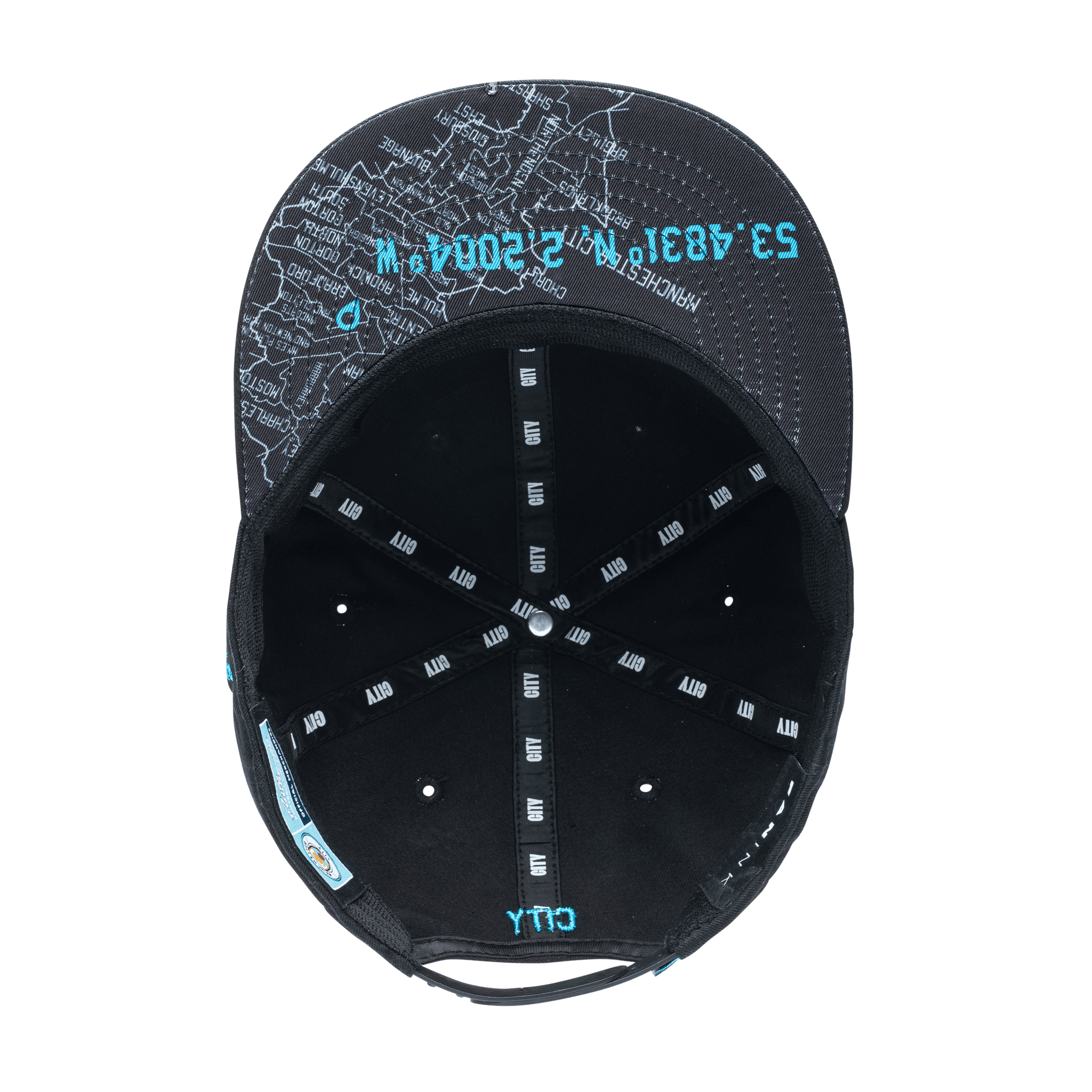 Fan Ink Man City Locale Snapback Hat - MAN-2093-5664-FAN INK by Fan Ink | Available at Niky's Sports
