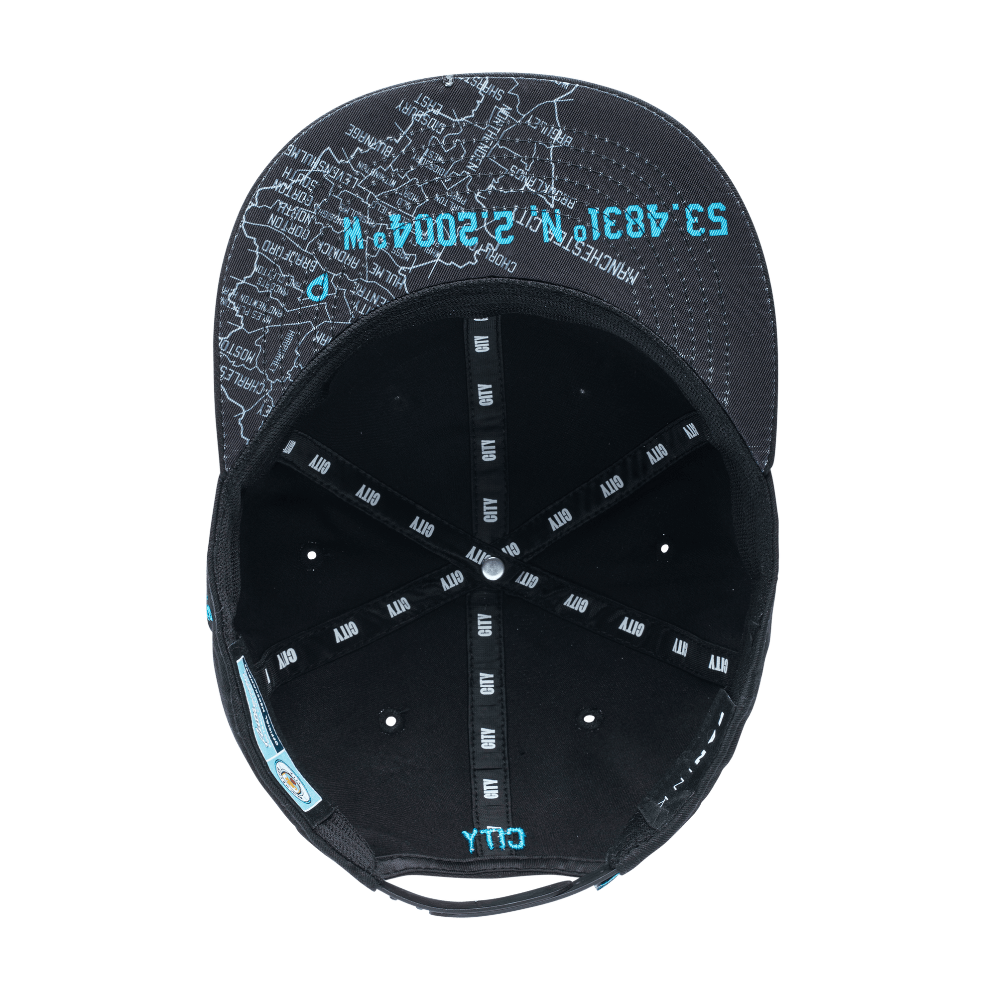 Fan Ink Man City Locale Snapback Hat - MAN-2093-5664-FAN INK by Fan Ink | Available at Niky's Sports