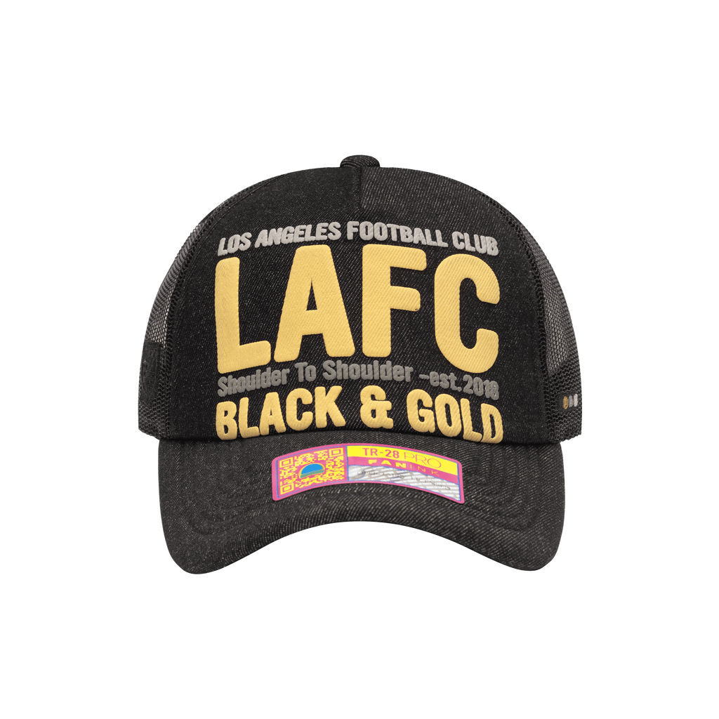 Fan Ink LAFC Heart Trucker Hat - MLAF-2028-5764-FAN INK by Fan Ink | Available at Niky's Sports