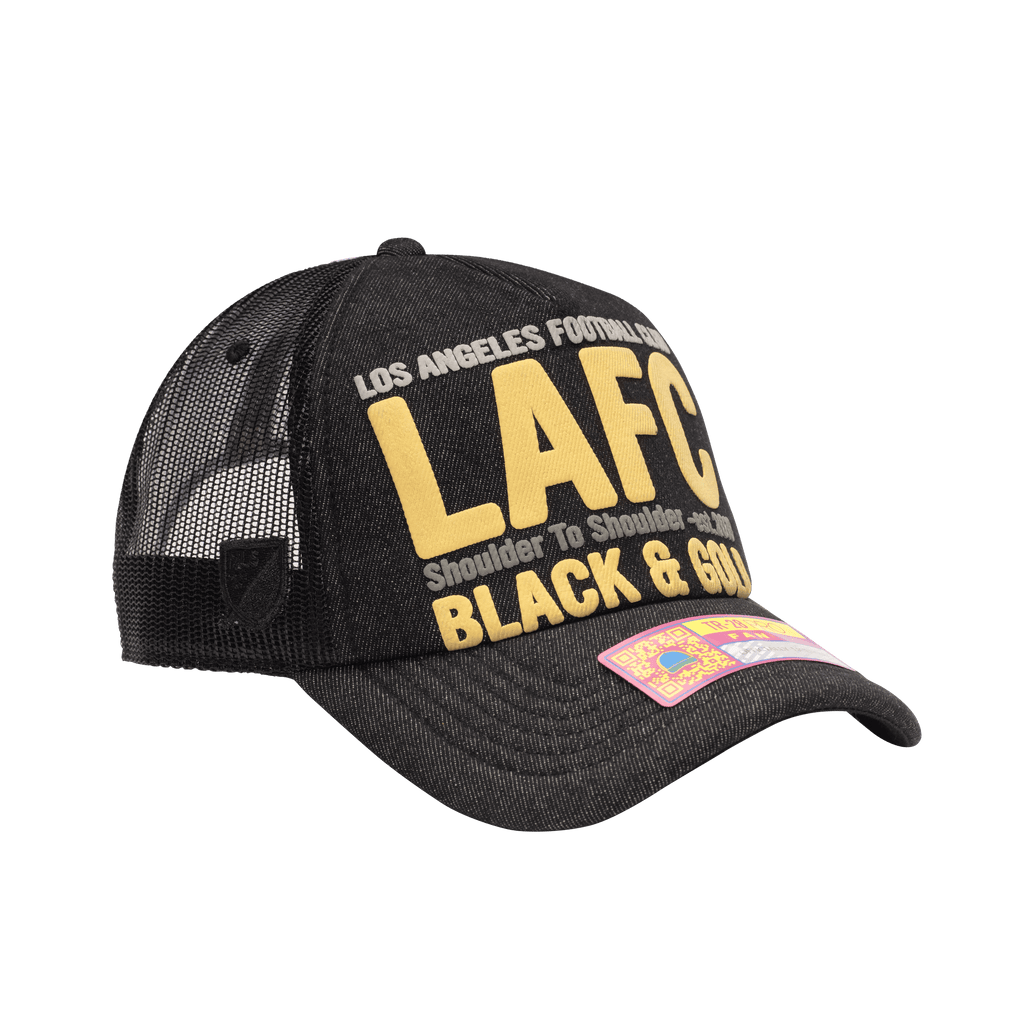 Fan Ink LAFC Heart Trucker Hat - MLAF-2028-5764-FAN INK by Fan Ink | Available at Niky's Sports