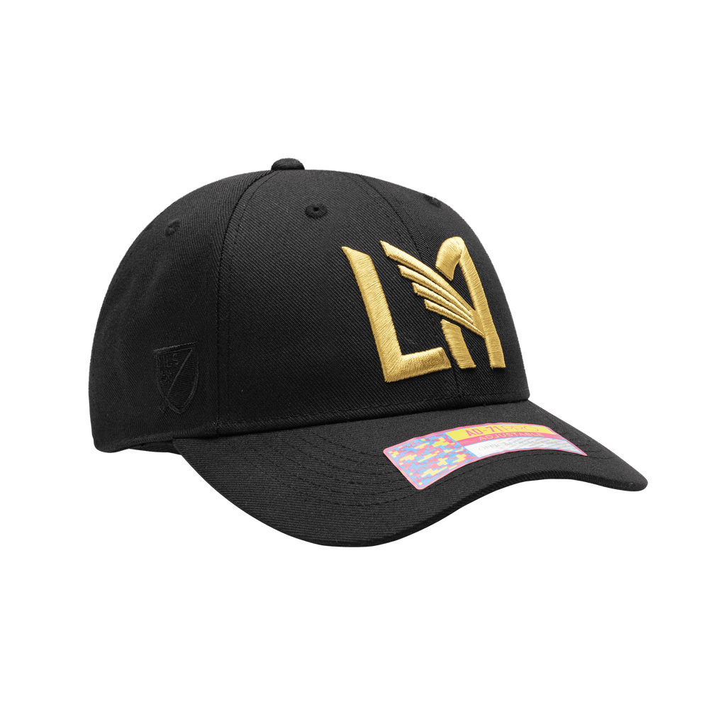 Fan Ink LAFC STANDARD ADJUSTABLE HAT - MLAF-2071-5086-FAN INK by Fan Ink | Available at Niky's Sports