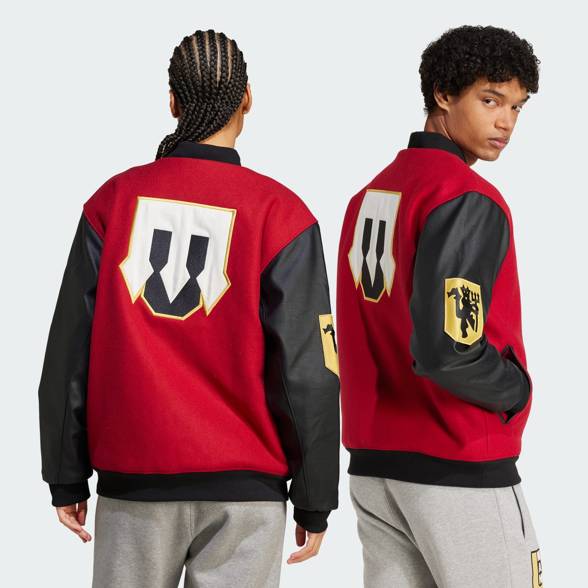 adidas Manchester UNITED VRCT Jacket - JF0366-ADIDAS by adidas | Available at Niky's Sports