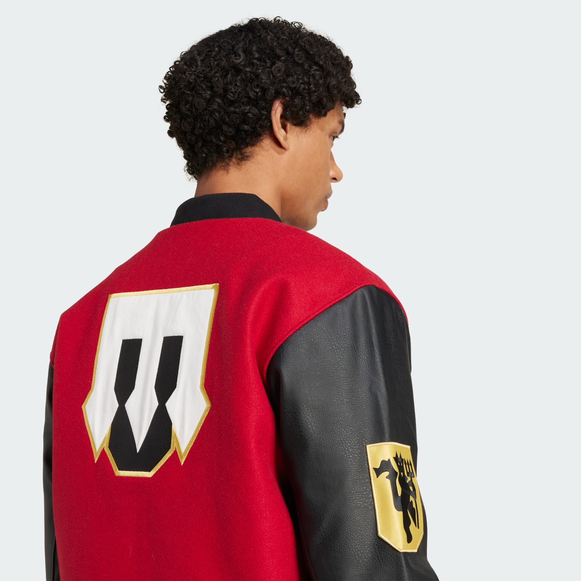 adidas Manchester UNITED VRCT Jacket - JF0366-ADIDAS by adidas | Available at Niky's Sports