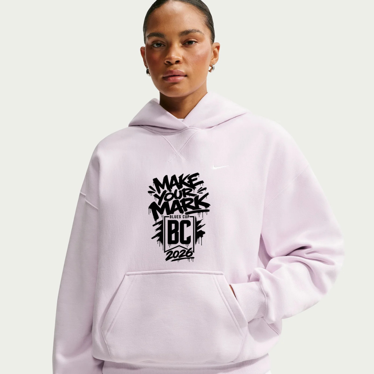 Nike SC Blues Fleece Heavyweight Women's Oversized Pullover Hoodie