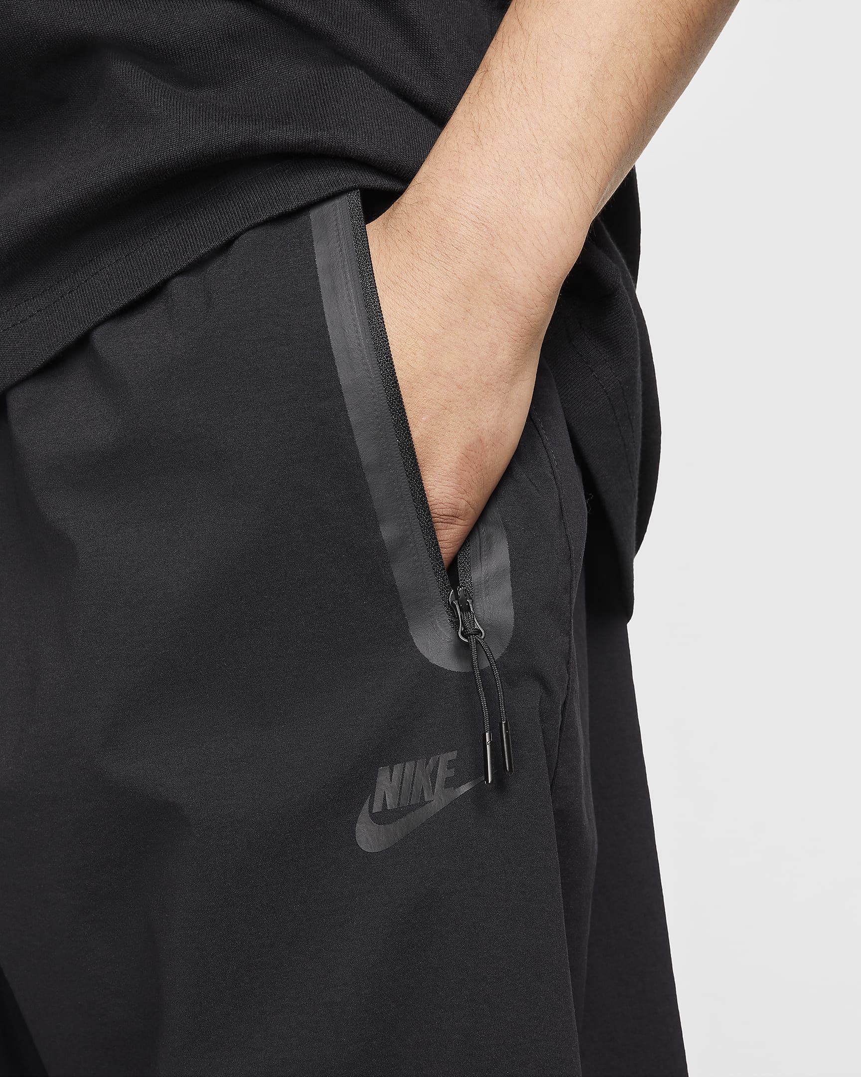 Nike Tech Men's Woven Oversized Pants - HM7158-010-NIKE by Nike | Available at Niky's Sports
